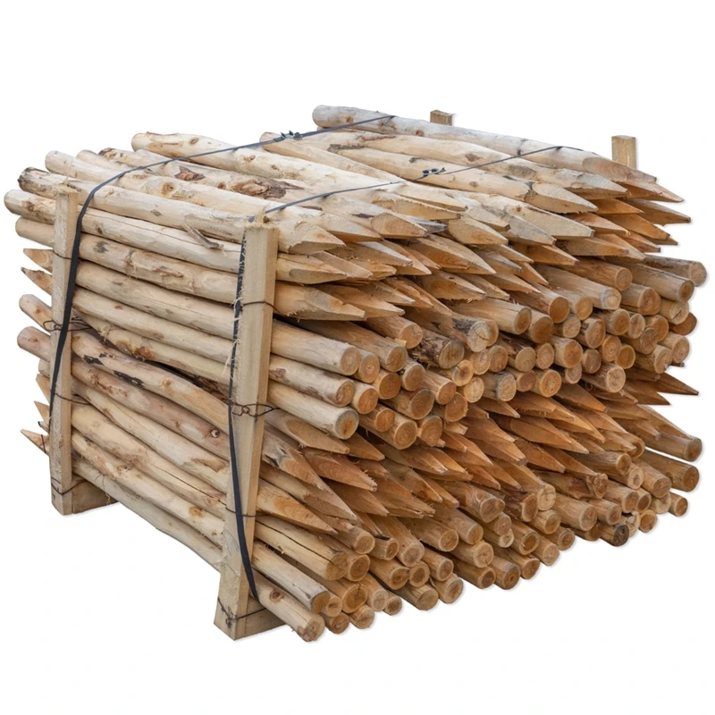 100x VOSS.farming Robinienpfähle Naturbelassen, Entrindet, Holzpfahl, 120cm, Ø 4-6cm 4 100x VOSS.farming Robinienpfähle Naturbelassen, Entrindet, Holzpfahl, 120cm, Ø 4-6cm – Bild 2