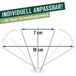 VOSS.garden Vogelabwehr-Set "Bird Spikes", Taubenabwehr, Vogelspitzen 5m -Optimal Ranchzaun Geschäft 21100 spikes abstand anpassbar 1