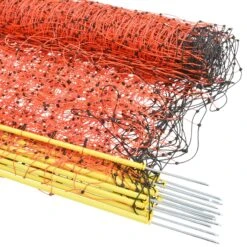50m VOSS.farming Elektrozaun-Netz, Schafzaun, Schafnetz, 90cm, 1 Spitze, Orange Litze 18 50m VOSS.farming Elektrozaun-Netz, Schafzaun, Schafnetz, 90cm, 1 Spitze, Orange Litze -Optimal Ranchzaun Geschäft 27202 VOSS.farming farmNET Schafnetz Schafzaun 50m lang