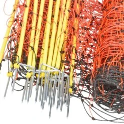 50m VOSS.farming Elektrozaun-Netz, Schafzaun, Schafnetz, 90cm, 2 Spitzen, Orange 16 50m VOSS.farming Elektrozaun-Netz, Schafzaun, Schafnetz, 90cm, 2 Spitzen, Orange -Optimal Ranchzaun Geschäft 27204 VOSS.farming farmNET Schafnetz Weidenetz mit Doppelspitze