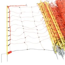 50m VOSS.farming Elektrozaun-Netz, 108cm, 2 Spitzen, Gelbe Pfähle 15 50m VOSS.farming Elektrozaun-Netz, 108cm, 2 Spitzen, Gelbe Pfähle -Optimal Ranchzaun Geschäft 27243 VOSS.farming farmNET Huetenetz Weidenetz 108cm