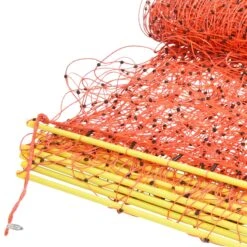50m VOSS.farming Elektrozaun-Netz, 108cm, 2 Spitzen, Gelbe Pfähle 16 50m VOSS.farming Elektrozaun-Netz, 108cm, 2 Spitzen, Gelbe Pfähle -Optimal Ranchzaun Geschäft 27243 VOSS.farming farmNET Schafnetz Zaunanfang mit Zaunanschluss