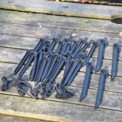 VOSS.farming 25m Hühnernetz Mit Durchgang, 125cm, 11 Pfähle, 2 Spitzen, Grün, Ohne Strom -Optimal Ranchzaun Geschäft 27770 VOSS.farming Huehnernetz Gefluegelnetz Zubehoer 125cm ohne Strom