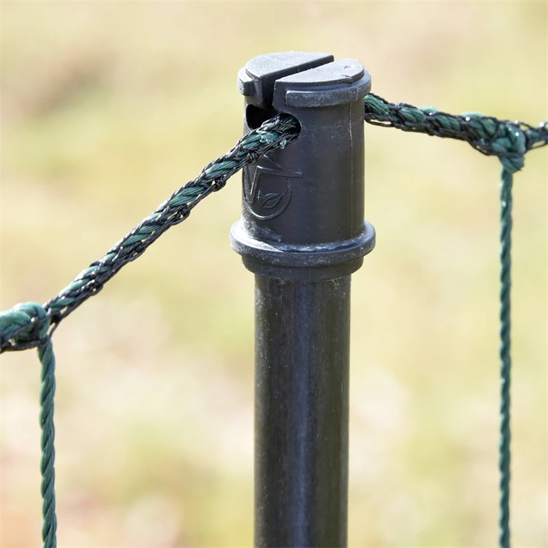 VOSS.farming FarmNET 50m Hütenetz, 135cm, 16 Pfähle, 2 Spitzen, Grün, Ohne Strom 7 VOSS.farming FarmNET 50m Hütenetz, 135cm, 16 Pfähle, 2 Spitzen, Grün, Ohne Strom – Bild 5