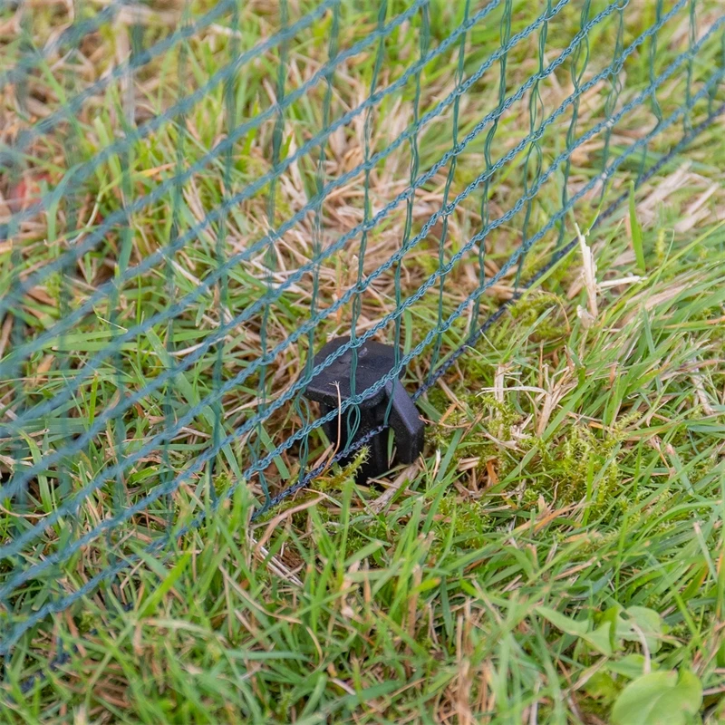 VOSS.farming Classic 15m, Begrenzungszaun, Schutznetz, 90cm, 9 Pfähle, 1 Spitze, Grün, Ohne Strom 19 VOSS.farming Classic 15m, Begrenzungszaun, Schutznetz, 90cm, 9 Pfähle, 1 Spitze, Grün, Ohne Strom – Bild 17