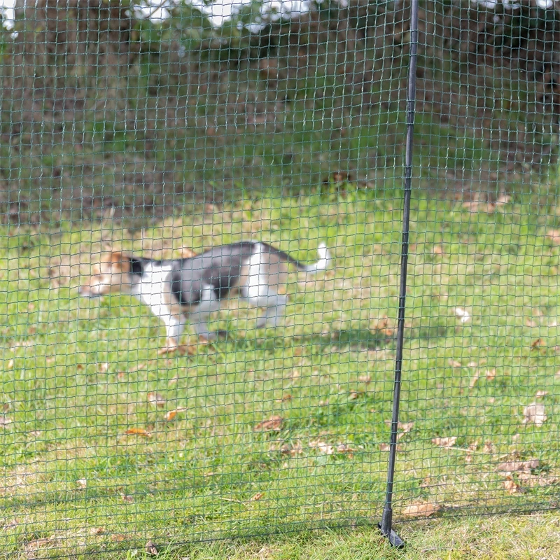 VOSS.farming Classic 15m, Begrenzungszaun, Schutznetz, 90cm, 9 Pfähle, 1 Spitze, Grün, Ohne Strom 15 VOSS.farming Classic 15m, Begrenzungszaun, Schutznetz, 90cm, 9 Pfähle, 1 Spitze, Grün, Ohne Strom – Bild 13