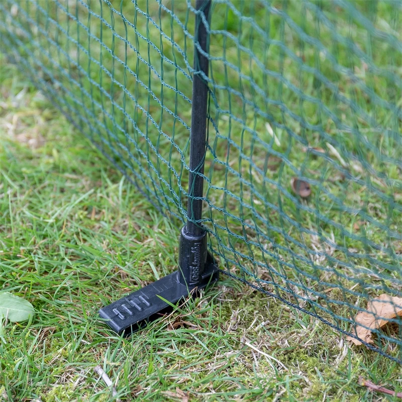 VOSS.farming Classic 25m, Begrenzungszaun, Schutznetz, 90cm, 15 Pfähle, 1 Spitze, Grün, Ohne Strom 14 VOSS.farming Classic 25m, Begrenzungszaun, Schutznetz, 90cm, 15 Pfähle, 1 Spitze, Grün, Ohne Strom – Bild 12