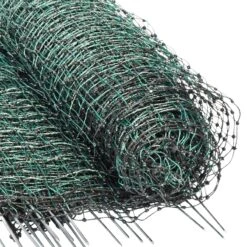 VOSS.farming Classic+ 50m Kleintiernetz, Kaninchenzaun, 65cm, 20 Pfähle, 1 Spitze, Grün 19 VOSS.farming Classic+ 50m Kleintiernetz, Kaninchenzaun, 65cm, 20 Pfähle, 1 Spitze, Grün -Optimal Ranchzaun Geschäft 29055 VOSS.farming farmNET Kleintiernetz Huetenetz Kieferngruen