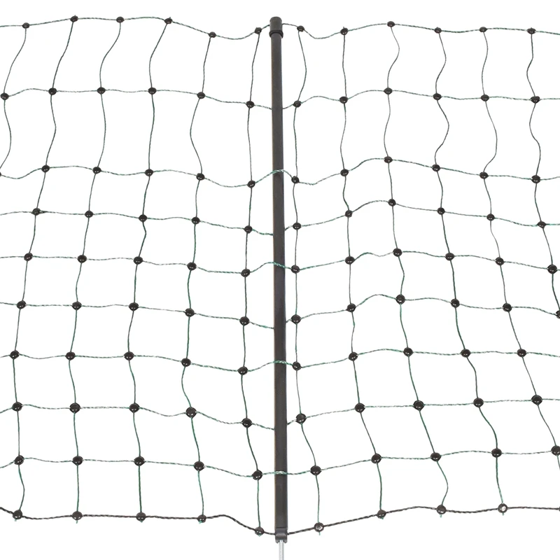 VOSS.farming Classic+ 50m Kleintiernetz, Kaninchenzaun, 65cm, 20 Pfähle, 1 Spitze, Grün 14 VOSS.farming Classic+ 50m Kleintiernetz, Kaninchenzaun, 65cm, 20 Pfähle, 1 Spitze, Grün – Bild 12