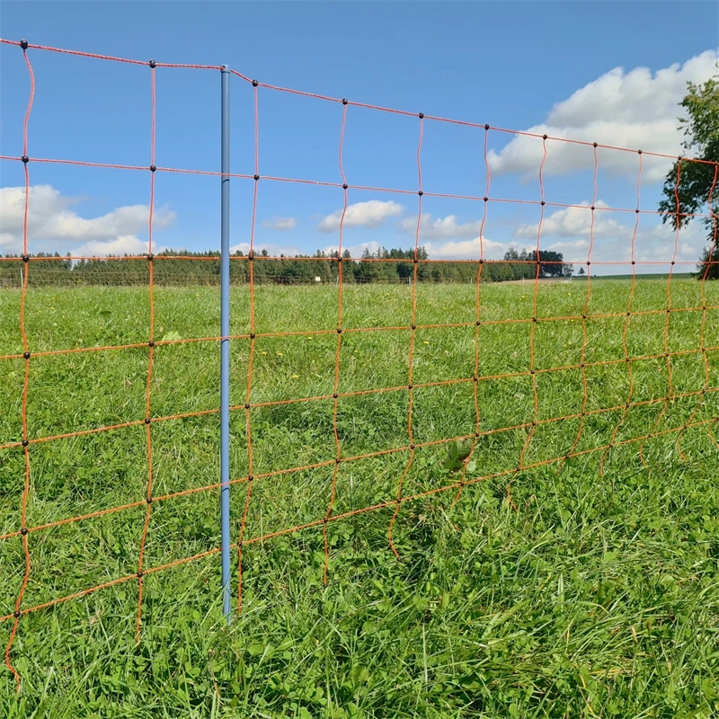 AKO OviNet Premium 50m Schafnetz, Schafzaun, 108cm, 14 Verstärkte Pfähle, 2 Spitzen, Orange 14 AKO OviNet Premium 50m Schafnetz, Schafzaun, 108cm, 14 Verstärkte Pfähle, 2 Spitzen, Orange – Bild 12