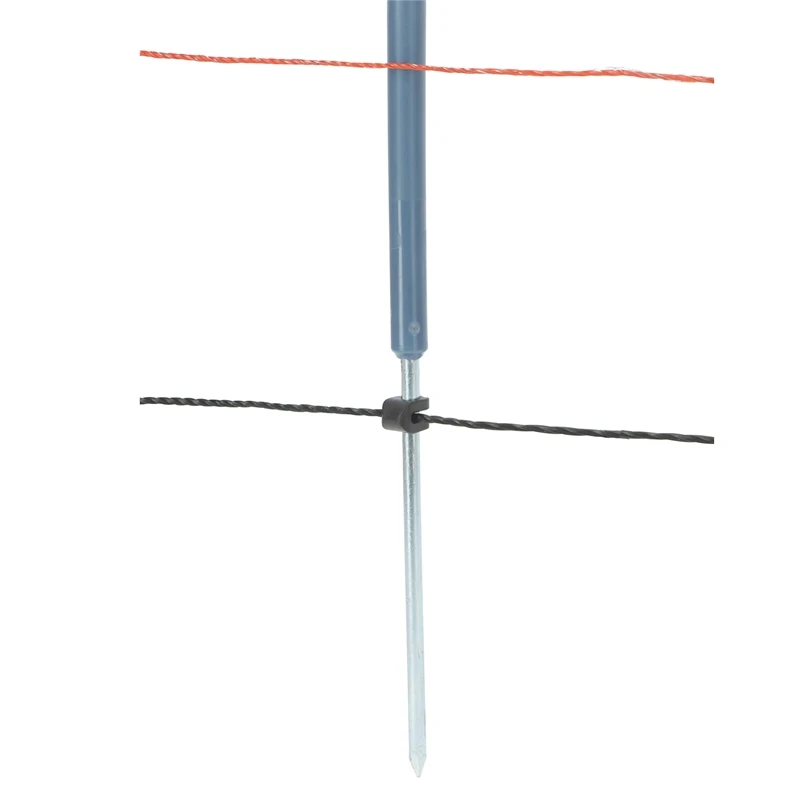 AKO TitanNet Premium 50m Schafnetz, 90cm, 14 Verst. Pfähle, 1 Spitze, Starre Streben, Blau-orange 8 AKO TitanNet Premium 50m Schafnetz, 90cm, 14 Verst. Pfähle, 1 Spitze, Starre Streben, Blau-orange – Bild 6