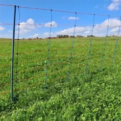 AKO TitanNet Premium 50m Schafnetz, 108cm, 14 Verst. Pfähle, 2 Spitzen, Starre Streben, Blau-orange 27 AKO TitanNet Premium 50m Schafnetz, 108cm, 14 Verst. Pfähle, 2 Spitzen, Starre Streben, Blau-orange -Optimal Ranchzaun Geschäft 29117 13 premium pfaehle mit verzinkter doppelspitze