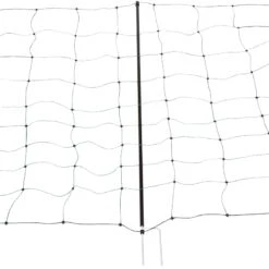 VOSS.farming Classic 50m Schafzaun, Schafnetz, Ziegenzaun, 108cm, 14 Pfähle, 2 Spitzen, Grün -Optimal Ranchzaun Geschäft 29351 VOSS.farming farmNET Schafzaun Schafnetz Ziegenzaun Netzgitter