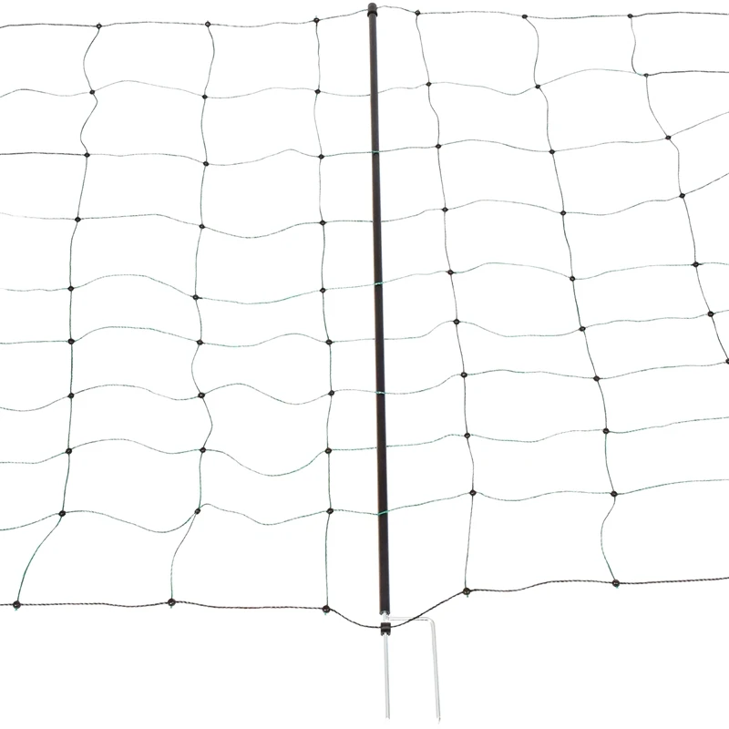 VOSS.farming Classic+ 50m Schafzaun, Schafnetz, Ziegenzaun, 108cm, 20 Pfähle, 2 Spitzen, Grün 13 VOSS.farming Classic+ 50m Schafzaun, Schafnetz, Ziegenzaun, 108cm, 20 Pfähle, 2 Spitzen, Grün – Bild 11