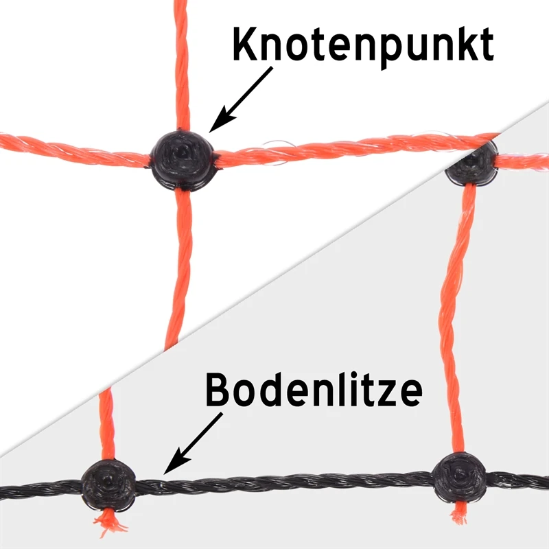 VOSS.farming Classic 50m Hühnerzaun, Geflügelzaun, Geflügelnetz, 112cm, 16 Pfähle, 2 Spitzen 7 VOSS.farming Classic 50m Hühnerzaun, Geflügelzaun, Geflügelnetz, 112cm, 16 Pfähle, 2 Spitzen – Bild 5