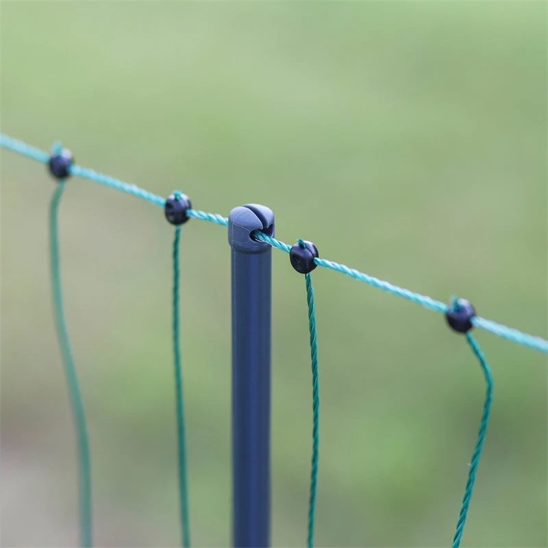AKO PoultryNet Premium 25m Hühnerzaun, Geflügelnetz, 106cm, 9 Verstärkte Pfähle, 2 Spitzen, Grün 7 AKO PoultryNet Premium 25m Hühnerzaun, Geflügelnetz, 106cm, 9 Verstärkte Pfähle, 2 Spitzen, Grün – Bild 5