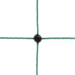 AKO PoultryNet Premium 50m Hühnerzaun, Geflügelnetz, 106cm, 15 Verstärkte Pfähle, 2 Spitzen, Grün -Optimal Ranchzaun Geschäft 29574 05 auch bei unebenem gelaende bietet das netz einen sicheren stand