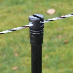 10x VOSS.farming Fiberglaspfahl, 125cm, Ø 13mm, Rund, 2 Spitzen, Schwarz -Optimal Ranchzaun Geschäft 29890 voss farming fiberglaspfahl 13mm rund kopfisolator weidelitze