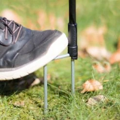 10x VOSS.farming Fiberglaspfahl, 125cm, Ø 13mm, Rund, 2 Spitzen, Schwarz -Optimal Ranchzaun Geschäft 29890 voss farming fiberglaspfahl mit robuster doppelspitze