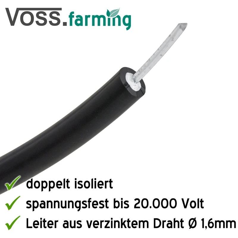 VOSS.farming "400m Grundset Wolfszaun-Set" Wolfsnetz, 230 Volt 14 VOSS.farming "400m Grundset Wolfszaun-Set" Wolfsnetz, 230 Volt – Bild 12