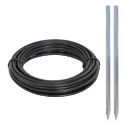 VOSS.farming Erdanschluss-Set Für Weidezaungeräte (230V + 12V Stationär) Bis 3,1 Joule