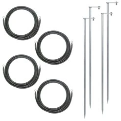 VOSS.farming Erdanschluss-Set Für Weidezaungeräte (230V + 12V Mobil) Ab 3,2 Joule