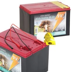 Weidezaungerät 9V "Power XXL B 9000-S" + 5W SOLAR + Batterie 21 Weidezaungerät 9V "Power XXL B 9000-S" + 5W SOLAR + Batterie -Optimal Ranchzaun Geschäft 34400 weidezaunbatterie 9v 55ah high energy