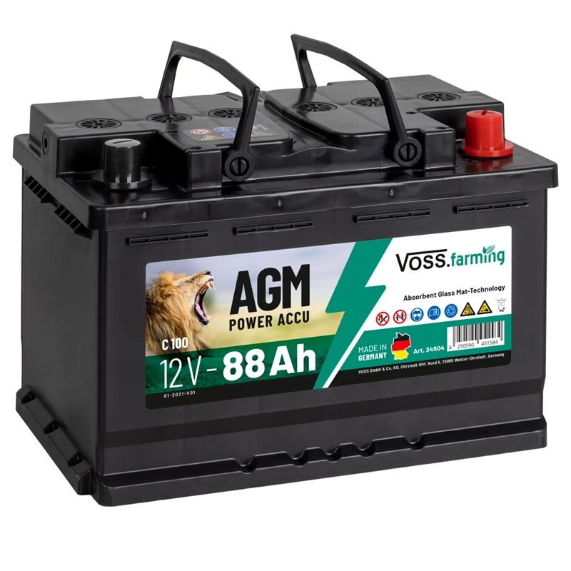 VOSS.farming "12V AGM Akku 88Ah" Für Weidezaungeräte 5 VOSS.farming "12V AGM Akku 88Ah" Für Weidezaungeräte – Bild 3