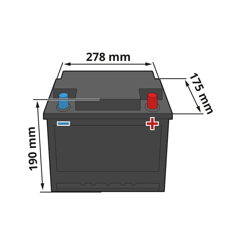 VOSS.farming "12V SMF Akku 95Ah" Für Weidezaungeräte, Inklusive Säure 5 VOSS.farming "12V SMF Akku 95Ah" Für Weidezaungeräte, Inklusive Säure – Bild 3