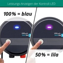 VOSS.pet Fenci MD06 – 12V / 230V Weidezaungerät - Haus & Hof - Pferde, Hunde, Hühner, Wildtiere 22 VOSS.pet Fenci MD06 – 12V / 230V Weidezaungerät - Haus & Hof - Pferde, Hunde, Hühner, Wildtiere -Optimal Ranchzaun Geschäft 41225 voss pet fenci duo md06 elektrozaungeraet leistungs anzeige