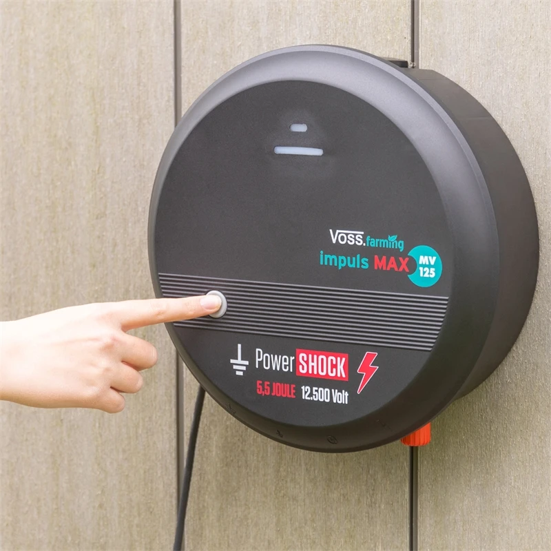 VOSS.farming „impuls MAX MV125“ - 230V Weidezaungerät, Spannungsbereich Bis 12,5 KV, Wolfsabwehr 8 VOSS.farming „impuls MAX MV125“ - 230V Weidezaungerät, Spannungsbereich Bis 12,5 KV, Wolfsabwehr – Bild 6