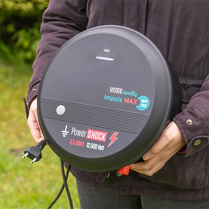 VOSS.farming „impuls MAX MV125“ - 230V Weidezaungerät, Spannungsbereich Bis 12,5 KV, Wolfsabwehr 10 VOSS.farming „impuls MAX MV125“ - 230V Weidezaungerät, Spannungsbereich Bis 12,5 KV, Wolfsabwehr – Bild 8
