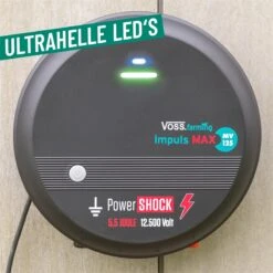 VOSS.farming „impuls MAX MV125“ - 230V Weidezaungerät, Spannungsbereich Bis 12,5 KV, Wolfsabwehr 39 VOSS.farming „impuls MAX MV125“ - 230V Weidezaungerät, Spannungsbereich Bis 12,5 KV, Wolfsabwehr -Optimal Ranchzaun Geschäft 41285 voss farming impuls max mv125 schutz vor wolf