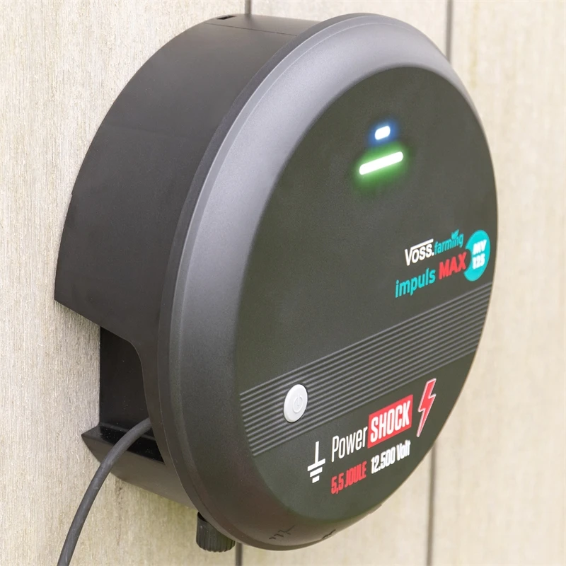 VOSS.farming „impuls MAX MV125“ - 230V Weidezaungerät, Spannungsbereich Bis 12,5 KV, Wolfsabwehr 22 VOSS.farming „impuls MAX MV125“ - 230V Weidezaungerät, Spannungsbereich Bis 12,5 KV, Wolfsabwehr – Bild 20