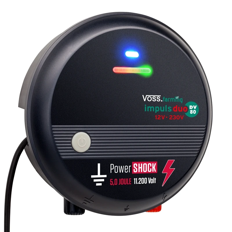 VOSS.farming "impuls Duo DV80" - 12V-230V Weidezaungerät, Schlagstarker Allrounder 5 VOSS.farming "impuls Duo DV80" - 12V-230V Weidezaungerät, Schlagstarker Allrounder – Bild 3