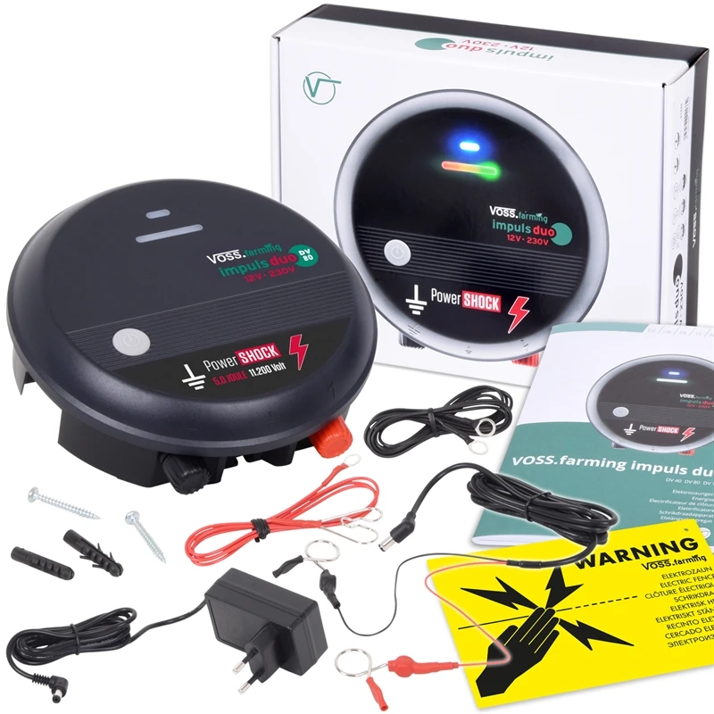 VOSS.farming "impuls Duo DV80" - 12V-230V Weidezaungerät, Schlagstarker Allrounder 12 VOSS.farming "impuls Duo DV80" - 12V-230V Weidezaungerät, Schlagstarker Allrounder – Bild 10
