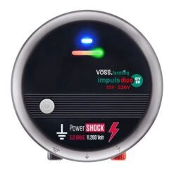 VOSS.farming "impuls Duo DV80" - 12V-230V Weidezaungerät, Schlagstarker Allrounder