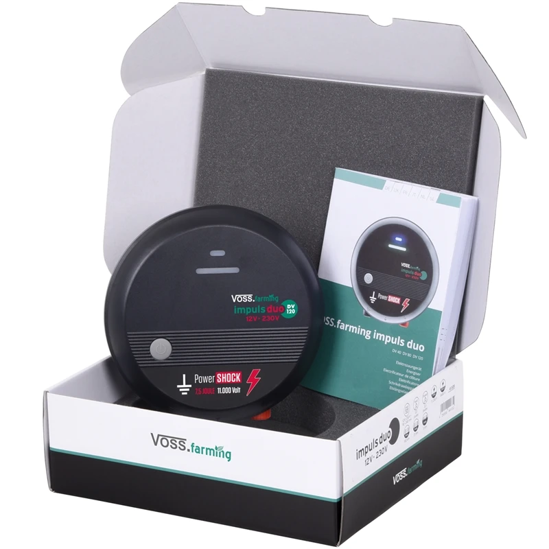 VOSS.farming "impuls Duo DV120" - 12V-230V Weidezaungerät, Leistungsstark, Für Lange Zäune 11 VOSS.farming "impuls Duo DV120" - 12V-230V Weidezaungerät, Leistungsstark, Für Lange Zäune – Bild 9
