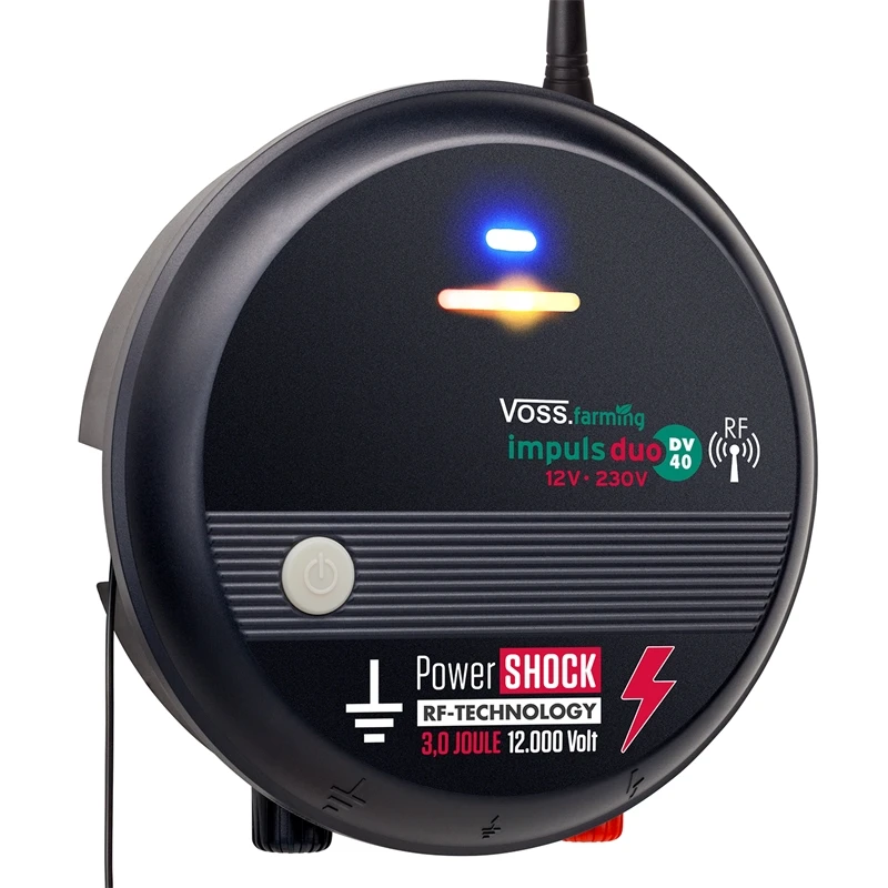 VOSS.farming "impuls Duo DV40 RF" Weidezaungerät Mit Fernbedienung, 12V-230V Allroundgerät 6 VOSS.farming "impuls Duo DV40 RF" Weidezaungerät Mit Fernbedienung, 12V-230V Allroundgerät – Bild 4