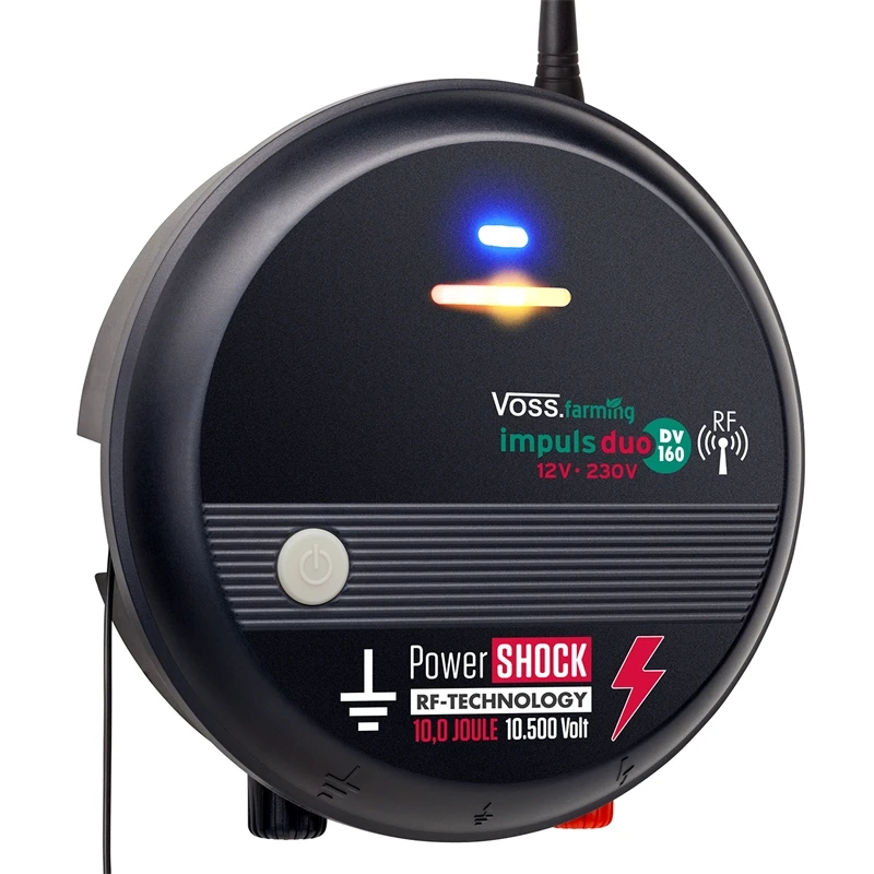 VOSS.farming "impuls Duo DV160 RF" Weidezaungerät Mit Fernbedienung, Extrem Starkes 12V-230V Gerät 6 VOSS.farming "impuls Duo DV160 RF" Weidezaungerät Mit Fernbedienung, Extrem Starkes 12V-230V Gerät – Bild 4