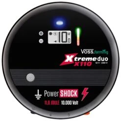 VOSS.farming "Xtreme X110" - Profi-Weidezaungerät 12V-230V, Ultra Stark, 11 Joule