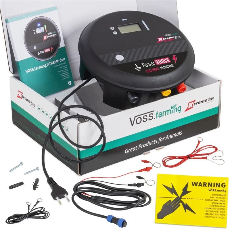 VOSS.farming "Xtreme X130" - Profi-Weidezaungerät 12V-230V, Ultra Stark, 13 Joule 6 VOSS.farming "Xtreme X130" - Profi-Weidezaungerät 12V-230V, Ultra Stark, 13 Joule – Bild 4