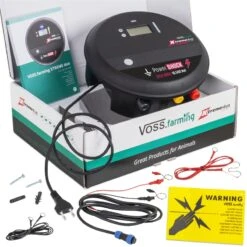 VOSS.farming "Xtreme X200" - Profi-Weidezaungerät 12V-230V, Ultra Stark, 20 Joule -Optimal Ranchzaun Geschäft 41540 voss farming 12v 230v weidezaungeraet xtremeduo x200 lieferumfang