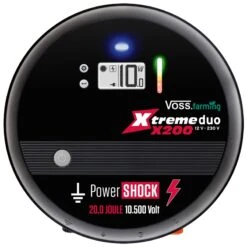 VOSS.farming "Xtreme X200" - Profi-Weidezaungerät 12V-230V, Ultra Stark, 20 Joule
