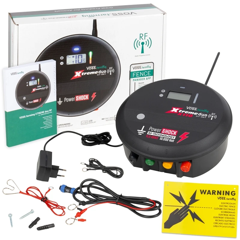 VOSS.farming Set: Profi-Weidezaungerät+Smartphone Fernsteuereinheit - Xtreme Duo X110 RF+FM 20 WiFi 12 VOSS.farming Set: Profi-Weidezaungerät+Smartphone Fernsteuereinheit - Xtreme Duo X110 RF+FM 20 WiFi – Bild 10