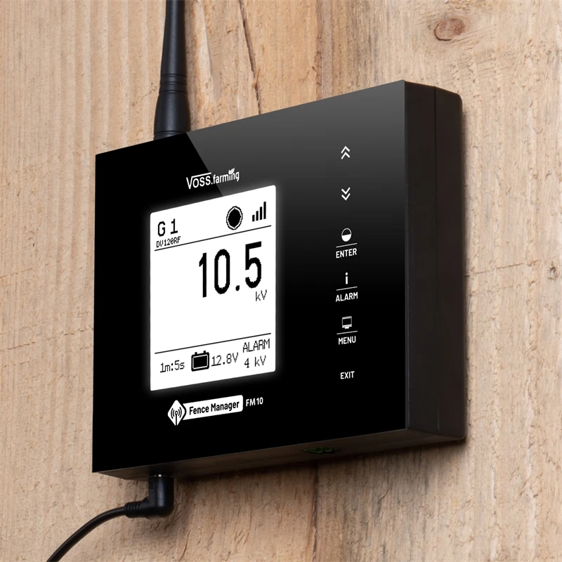 VOSS.farming Fence Manager FM 10, Weidezaun Überwachung-Monitor Und Steuerung Mit Funk 10 VOSS.farming Fence Manager FM 10, Weidezaun Überwachung-Monitor Und Steuerung Mit Funk – Bild 8