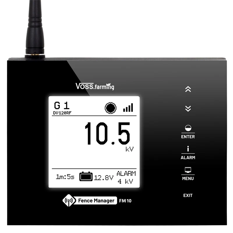 VOSS.farming Fence Manager FM 10, Weidezaun Überwachung-Monitor Und Steuerung Mit Funk 8 VOSS.farming Fence Manager FM 10, Weidezaun Überwachung-Monitor Und Steuerung Mit Funk – Bild 6