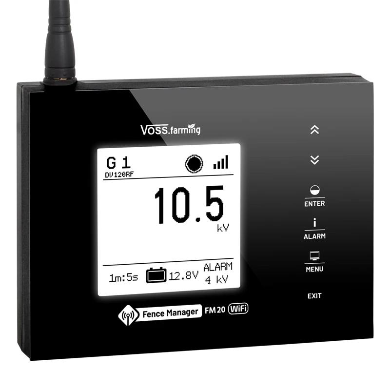 VOSS.farming Fence Manager FM 20 WiFi, Weidezaun-Monitor Und Steuerung über WLAN 17 VOSS.farming Fence Manager FM 20 WiFi, Weidezaun-Monitor Und Steuerung über WLAN – Bild 15