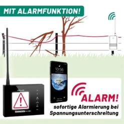 VOSS.farming Weidezaun-Überwachung Per Smartphone - Set Für 2 Zäune: FM 20 WiFi + 2x Sensor 25 VOSS.farming Weidezaun-Überwachung Per Smartphone - Set Für 2 Zäune: FM 20 WiFi + 2x Sensor -Optimal Ranchzaun Geschäft 41660 voss farming elektrozaun komtrolle alarmfunktion smartphone 7