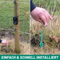 VOSS.farming Weidezaun-Überwachung Komplettset - Für 1 Zaun: FM 10 + 1x Sensor 34 VOSS.farming Weidezaun-Überwachung Komplettset - Für 1 Zaun: FM 10 + 1x Sensor -Optimal Ranchzaun Geschäft 41700 05 voss farming fence sensor einfache schnell montiert 8